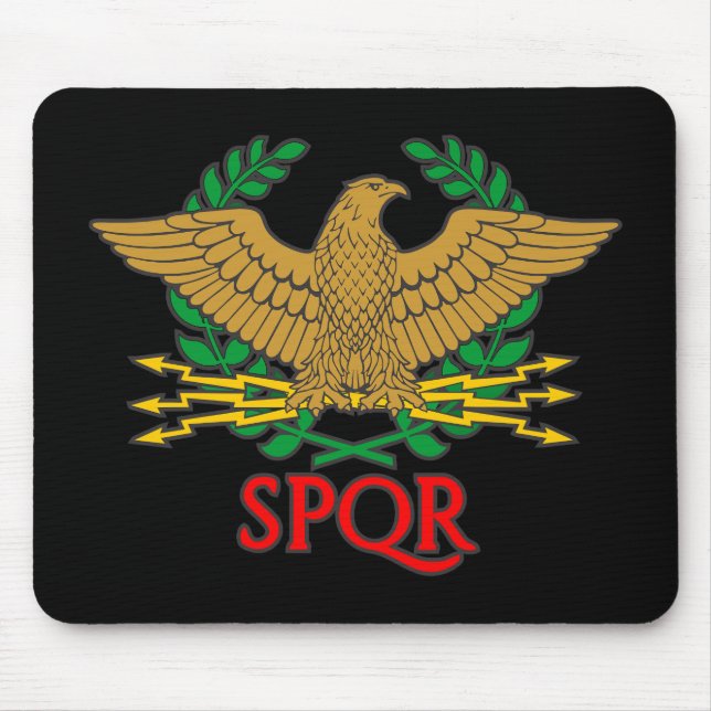 SPQR - Senatus Populusque Romanus Mousepad (Vorne)