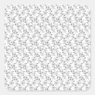 Sprachdesign 20 quadratischer aufkleber
