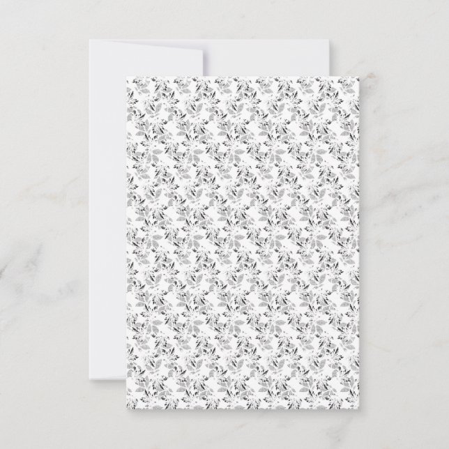 Sprachdesign 20 RSVP karte (Vorderseite)