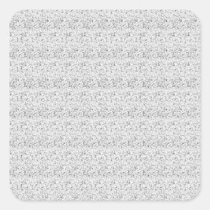 Sprachdesign Eleven Quadratischer Aufkleber