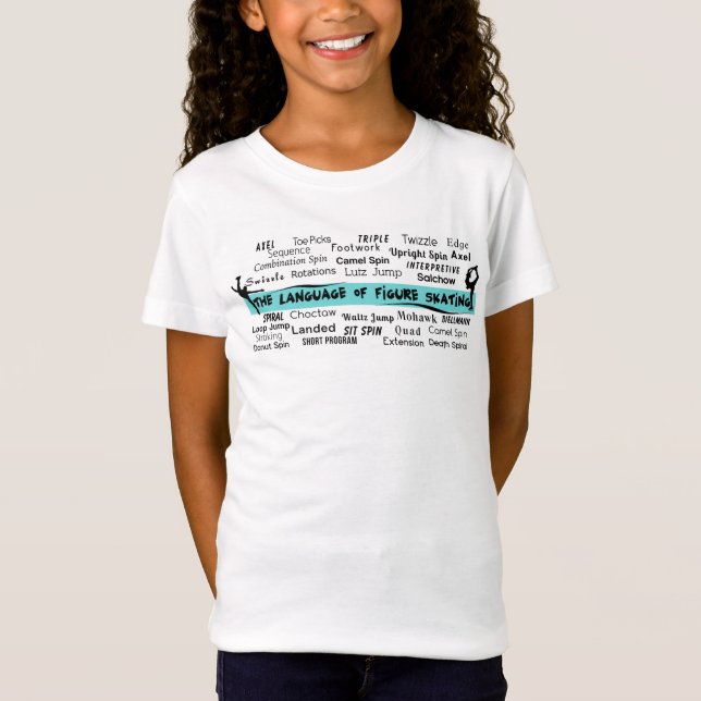 Sprache der Zahl Skaten-T - Shirt (Vorderseite)