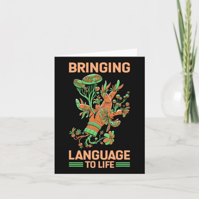 Sprache im Leben Amerikanische Gebärdensprache Karte (Vorderseite)