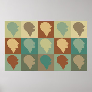 Sprache-Sprachpathologie-Pop-Kunst Poster