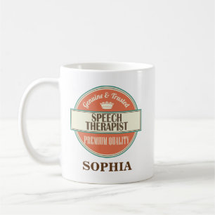 Sprache-Therapeut-personalisiertes Kaffeetasse