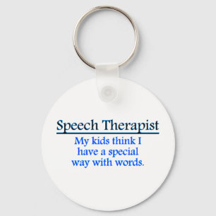 Sprache-Therapeut Schlüsselanhänger