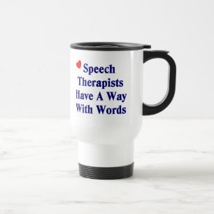Sprache-Therapeut-Tasse Reisebecher
