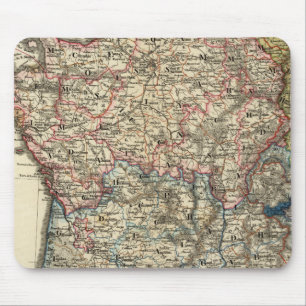 Sprachkarte Frankreichs Mousepad