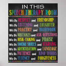 Sprachpathologe Office Decor