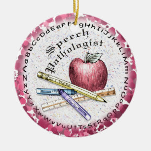 Sprachpathologe Ornament