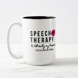Sprachpathologe (Privatpraxis) Zweifarbige Tasse