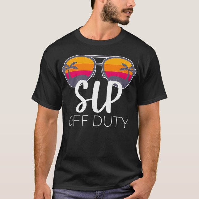 Sprachpathologe SLP Off Duty Sungging T-Shirt (Vorderseite)