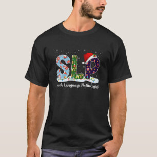 Sprachpathologe SLP Weihnachten Pa T-Shirt