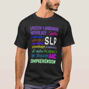 Sprachpathologie-Therapie Sprache Autismus-Bewusst T-Shirt