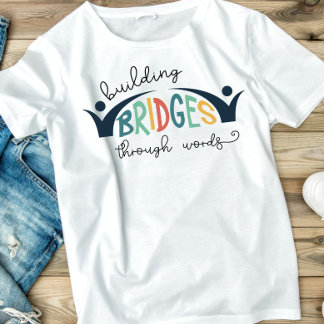 Sprachpathologit SLP Gebäude Bridges T-Shirt