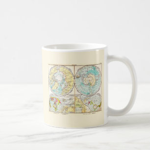 Sprachpolarkarte Kaffeetasse