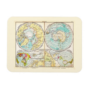 Sprachpolarkarte Magnet