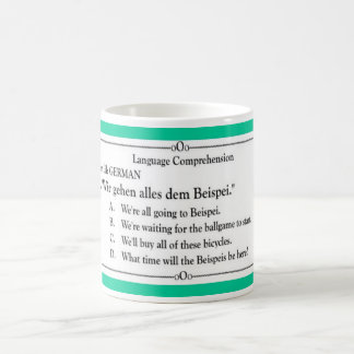 Sprachsammlung - Deutscher 3 Kaffeetasse