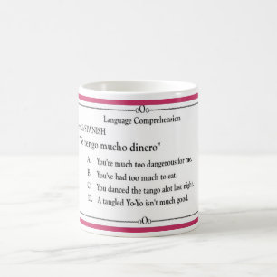 Sprachsammlung - spanisches #2 kaffeetasse