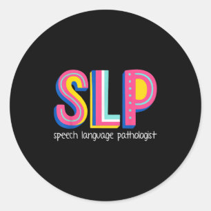 Sprachtherapeut Pathologist Pathology The Runder Aufkleber