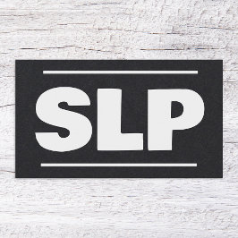 Sprachtherapeut Premium Visitenkarte