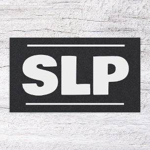 Sprachtherapeut Premium Visitenkarte