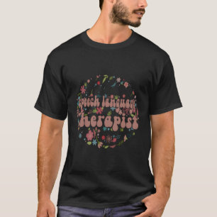 Sprachtherapeutin Blume T-Shirt