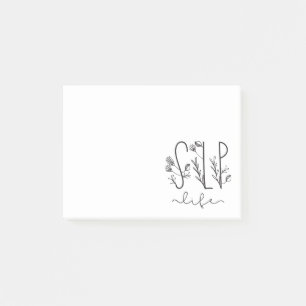 SprachtherapeutIn spricht SprachPathologe Post-it Klebezettel