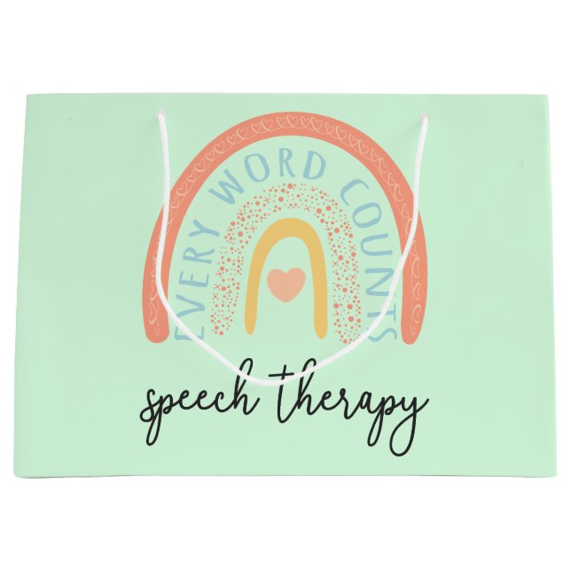 Sprachtherapie II - Jedes Wort zählt Große Geschenktüte (Vorderseite)