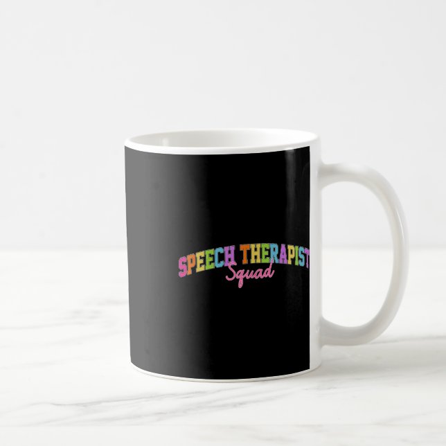 Sprachtherapie Retro Language Pathologist Therapis Kaffeetasse (Rechts)