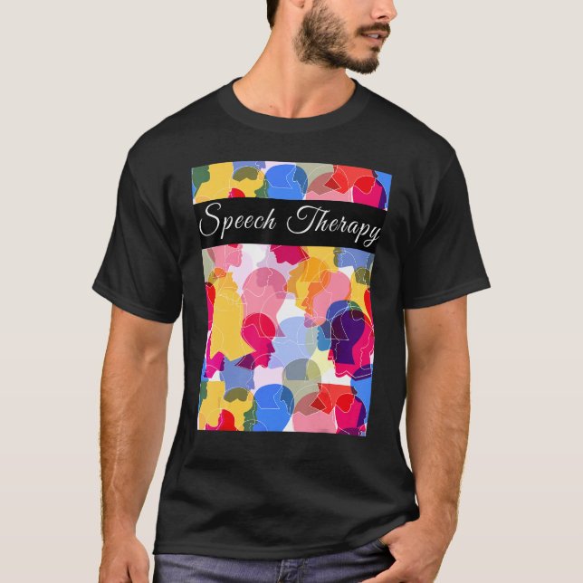 Sprachtherapie Sprachpathologe Outfit T-Shirt (Vorderseite)