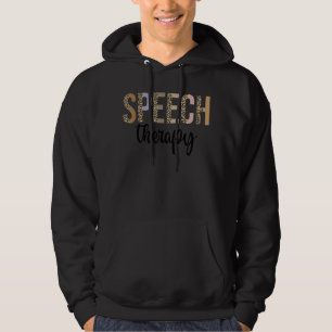 Sprachtherapie Sprachpathologin Therap Hoodie