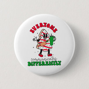Sprachtherapie Weihnachten Jeder Kommuniziert Ande Button
