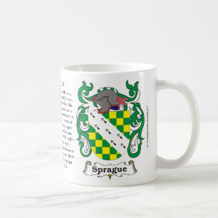 Sprague, der Ursprung, die Bedeutung und das Kaffeetasse