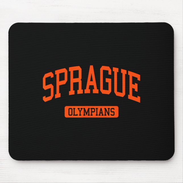 Sprague High School HS Salem oder Uni-Sport  Mousepad (Vorne)