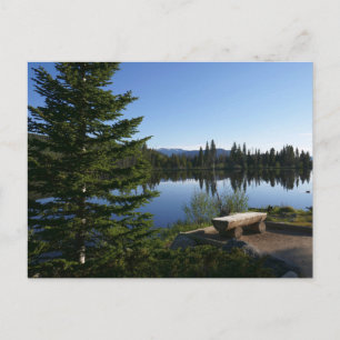 Sprague Lake Blick Postkarte