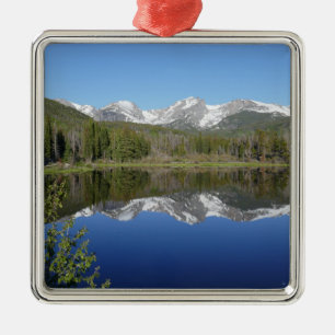 Sprague Lake I im Rocky-Mountain-Nationalpark Ornament Aus Metall