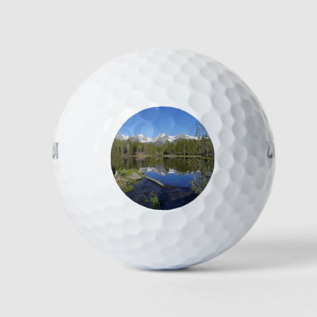 Sprague Lake II im Rocky Mountain National Park Golfball (Vorderseite)