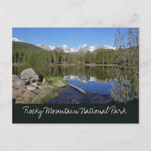 Sprague Lake II im Rocky Mountain National Park Postkarte