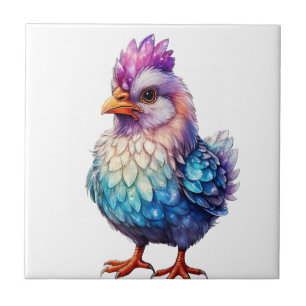Sprakling Kleines Huhn Fliese