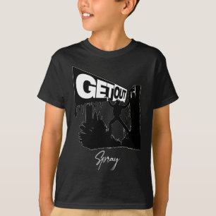 Spray-2-Aufkleber T-Shirt