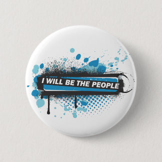 Spray-Bürgschafts-Knopf Button