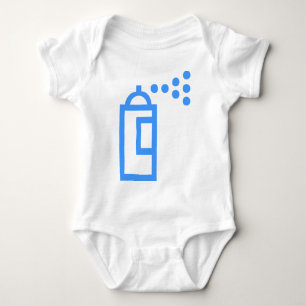 Spray Can-Symbol Baby Strampler