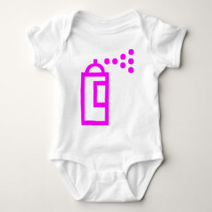 Spray Can-Symbol Baby Strampler