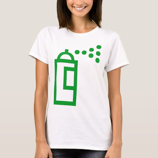 Spray Can-Symbol T-Shirt (Vorderseite)