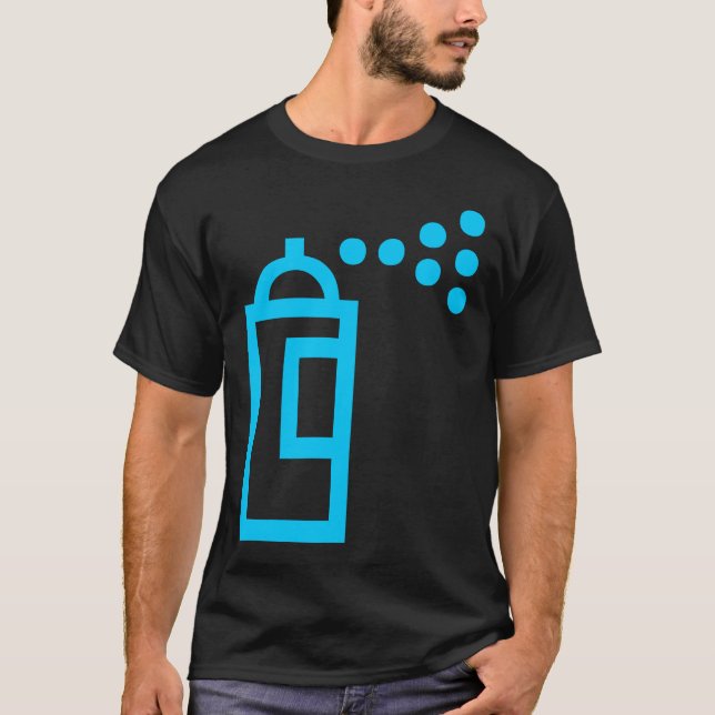 Spray Can-Symbol T-Shirt (Vorderseite)