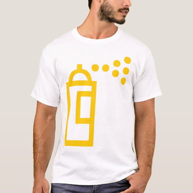 Spray Can-Symbol T-Shirt (Vorderseite)
