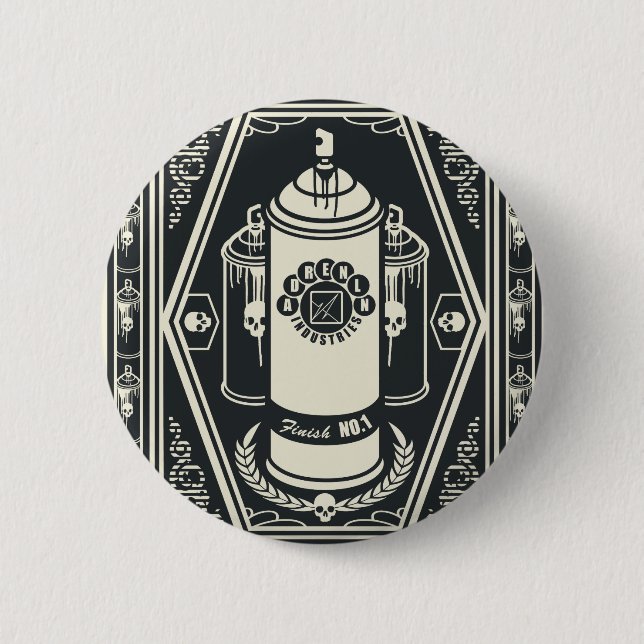 Spray-Dosen-Button Button (Vorderseite)