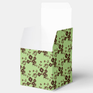 Spray Floral Style 1-Sprng Gr Brown-SQ BALLOTINS