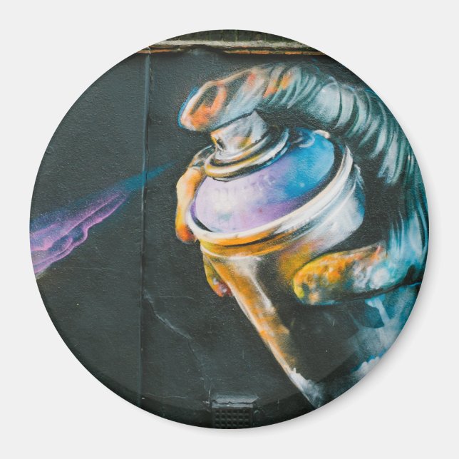 Spray kann Graffiti-Kunst-Wandmalerei Magnet (Vorne)