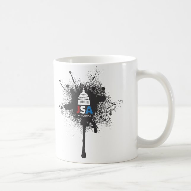 Spray-Logo-Tasse Kaffeetasse (Rechts)